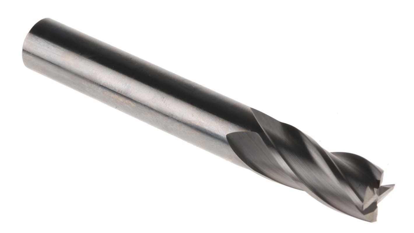 Dormer 直柄立铣刀, 固体碳化物制, 10mm刀直径, 可切割22mm, 10 mm柄直径, 72 mm总长