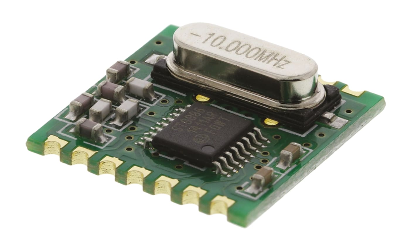 RF Solutions HF-Modul 433MHz bis 115.2Kbit/s FM moduliert / +25dBm SPI, 2.2 → 3.8V