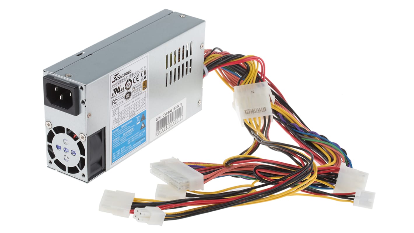 Seasonic 250W PC Power Supply, 90 → 264V ac Input, 3.3 V dc, 5 V dc, ±12 V dc Output