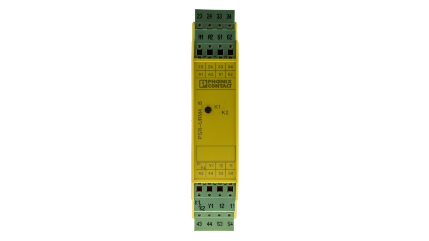 Phoenix Contact PSRclassic PSR-SPP- 24DC/URM4/4X1/2X2/B Expansion Module Safety Relay, 24V dc, Single Channel, 6 Safety