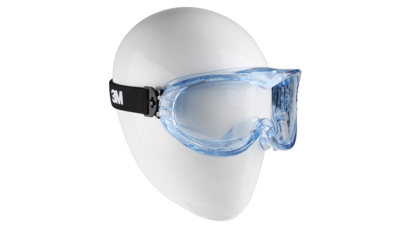 71360 00011M Gafas panoramicas de seguridad 3M FAHRENHEIT antirrayaduras antivaho ventilado RS