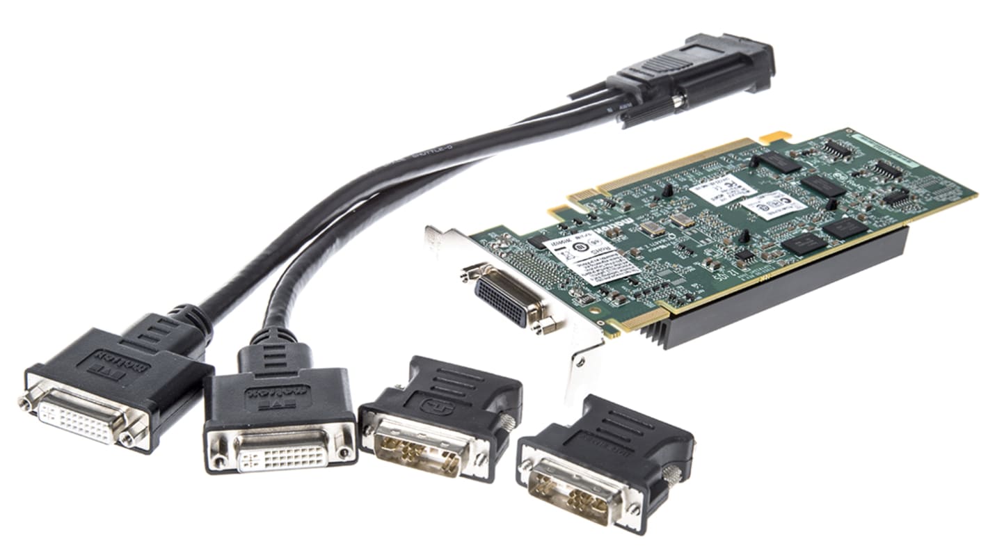 M9120 E512LPUF Matrox PCIe x16 512MB Graphics Card M Series DDR2 Memory DVI VGA Output RS