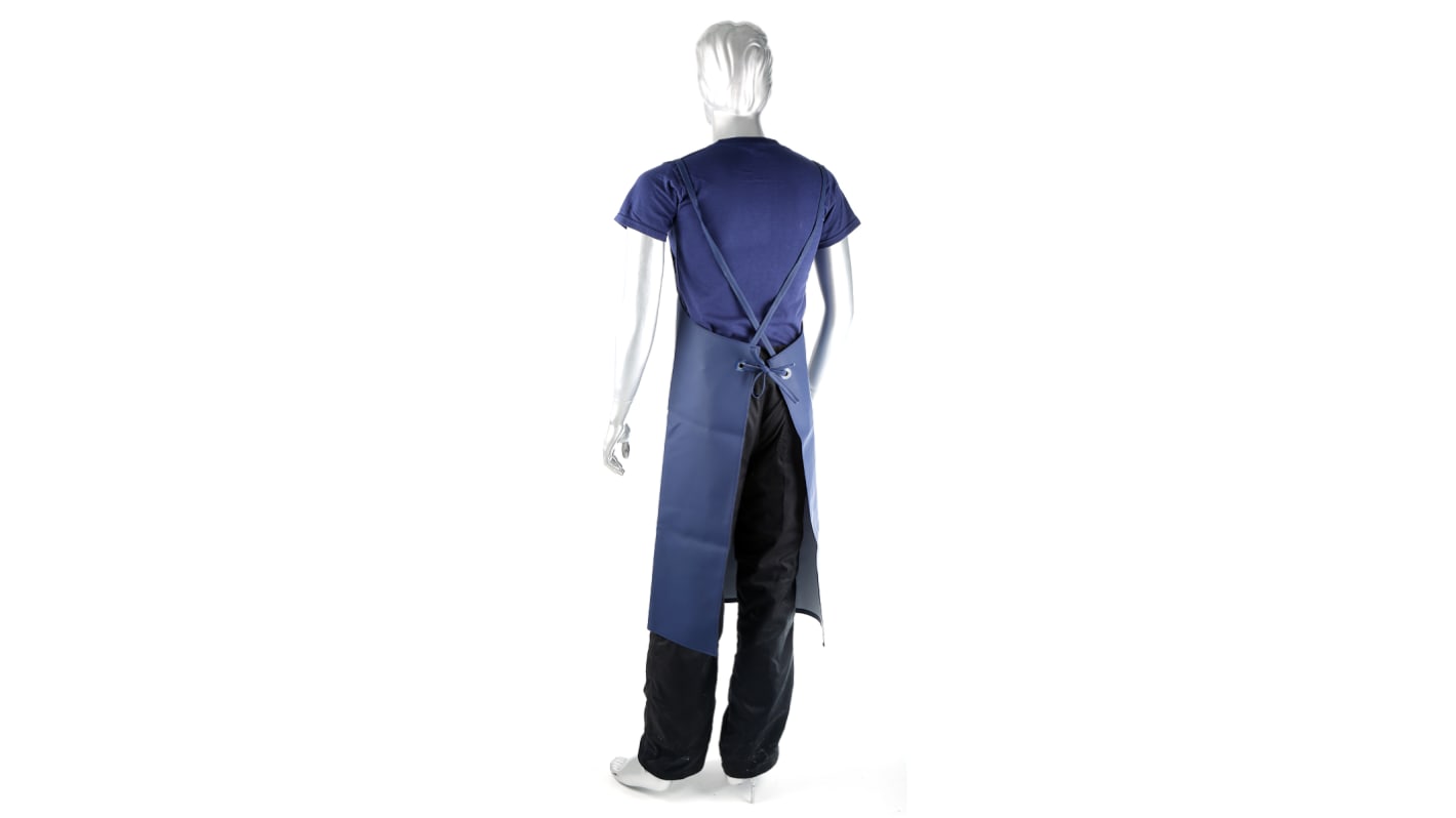 Alpha Solway Navy Reusable EPVC Apron, 1.07m