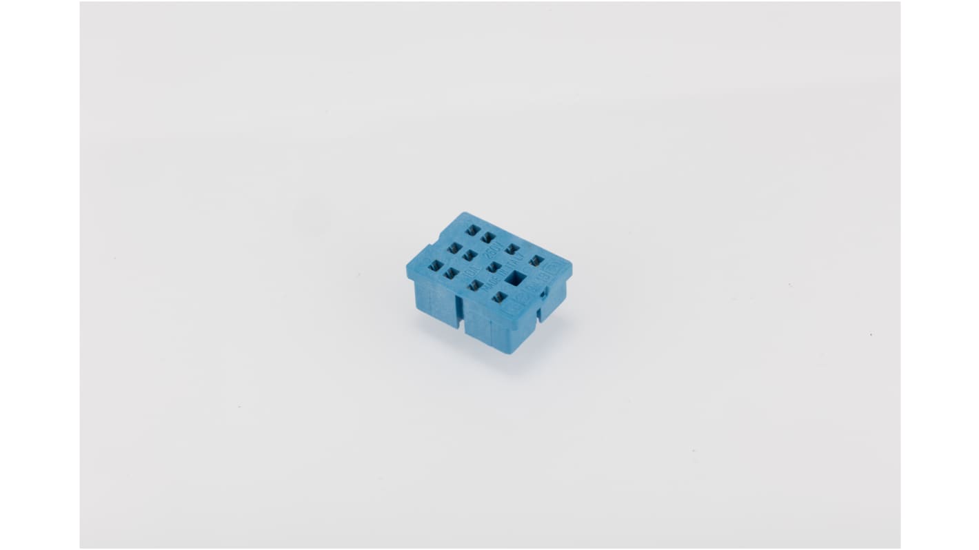 Finder 94 11 Pin 250V ac PCB Mount Relay Socket, for use with 55.33