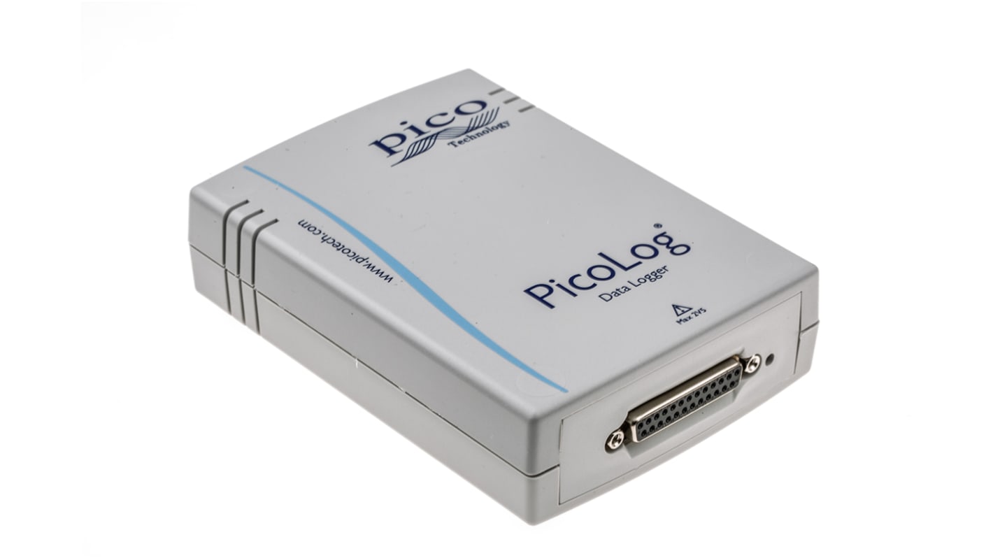 Pico Technology 电压数据记录仪, 12输入, USB 2.0接口, 最大可测2.5V, PicoLog 1012