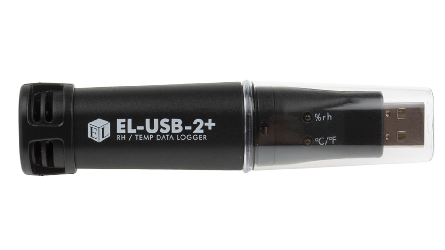 Lascar EL-USB-2+ Temperature & Humidity Data Logger, USB, 1 Input Channel(s)