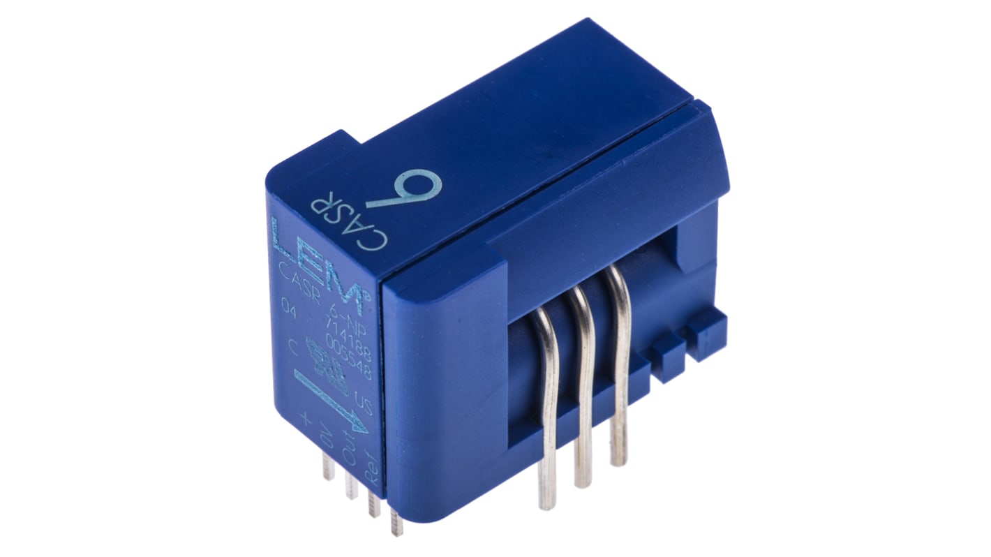 LEM CASR Series Current Transformer, 6A Input, 6:1, 5.25 V