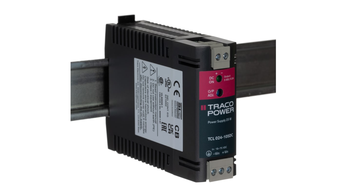 Convertitore c.c.-c.c. 25W, Vout 5V cc