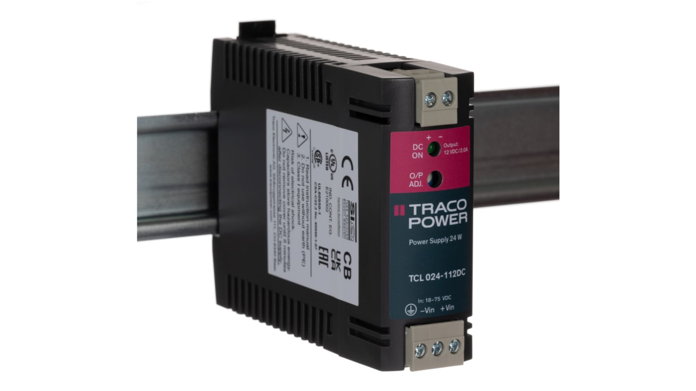 Convertitore c.c.-c.c. 24W, Vout 12V cc