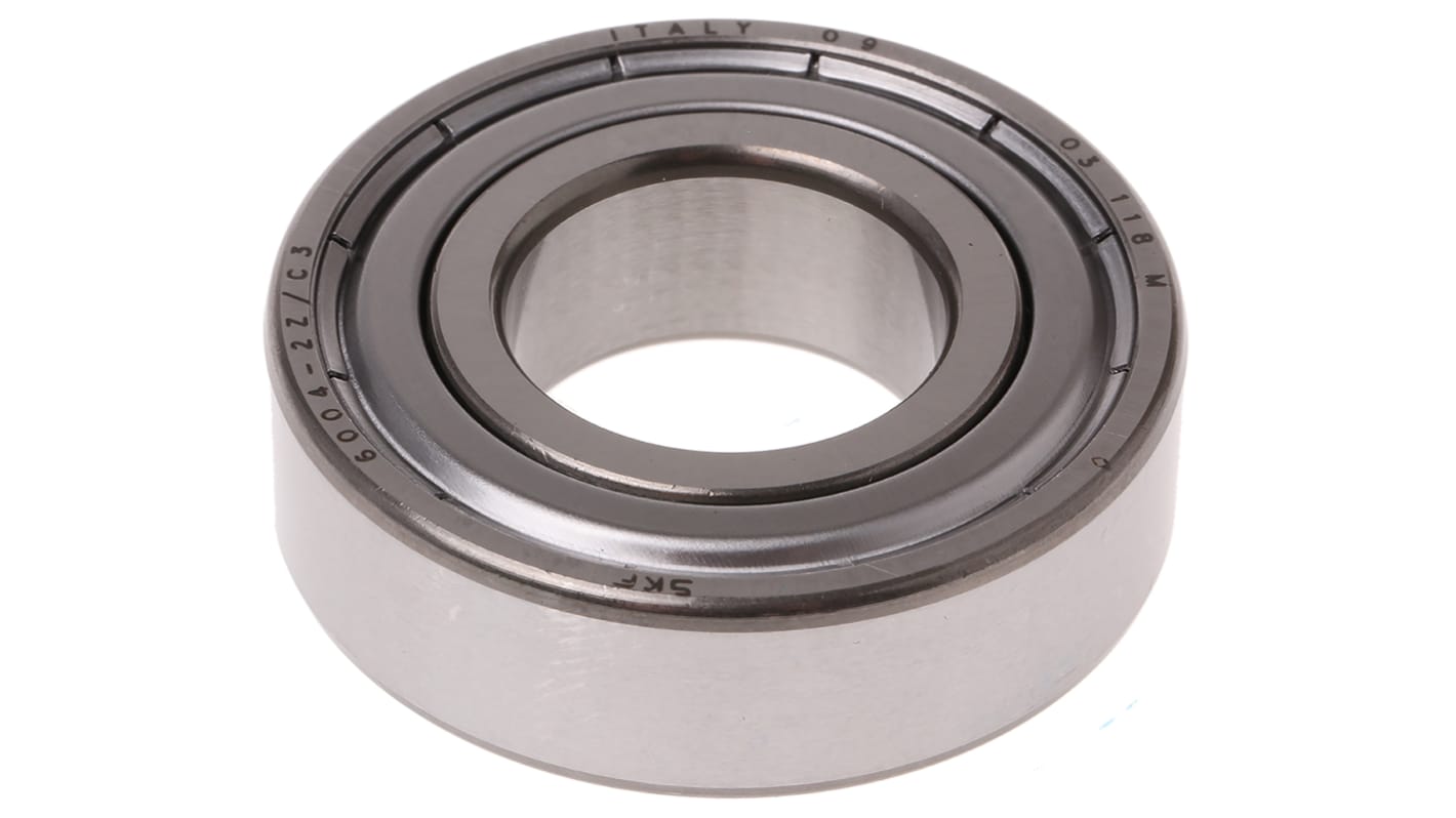 SKF 6004-2Z/C3 Single Row Deep Groove Ball Bearing- Both Sides Shielded 20mm I.D, 42mm O.D