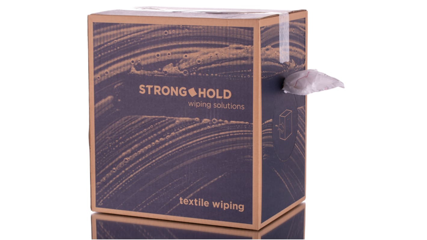 Strong Hold White Cotton Cloths for General Cleaning, Wet & Dry Use, Box of 3 kg, Repeat Use