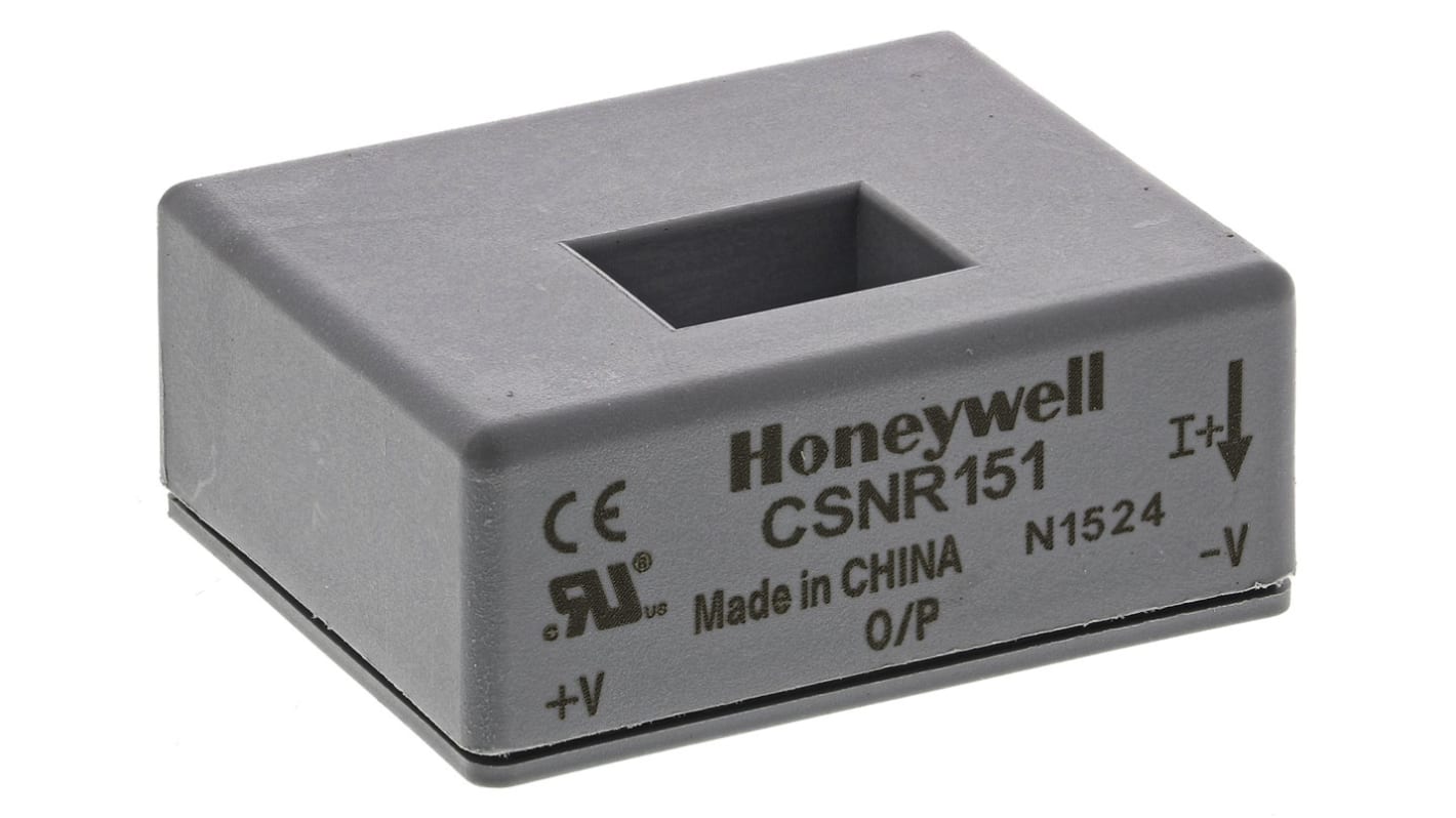 Honeywell CSN Series Current Transformer, 200A Input, 200:1, 62.5 mA Output, 12 → 15 V dc