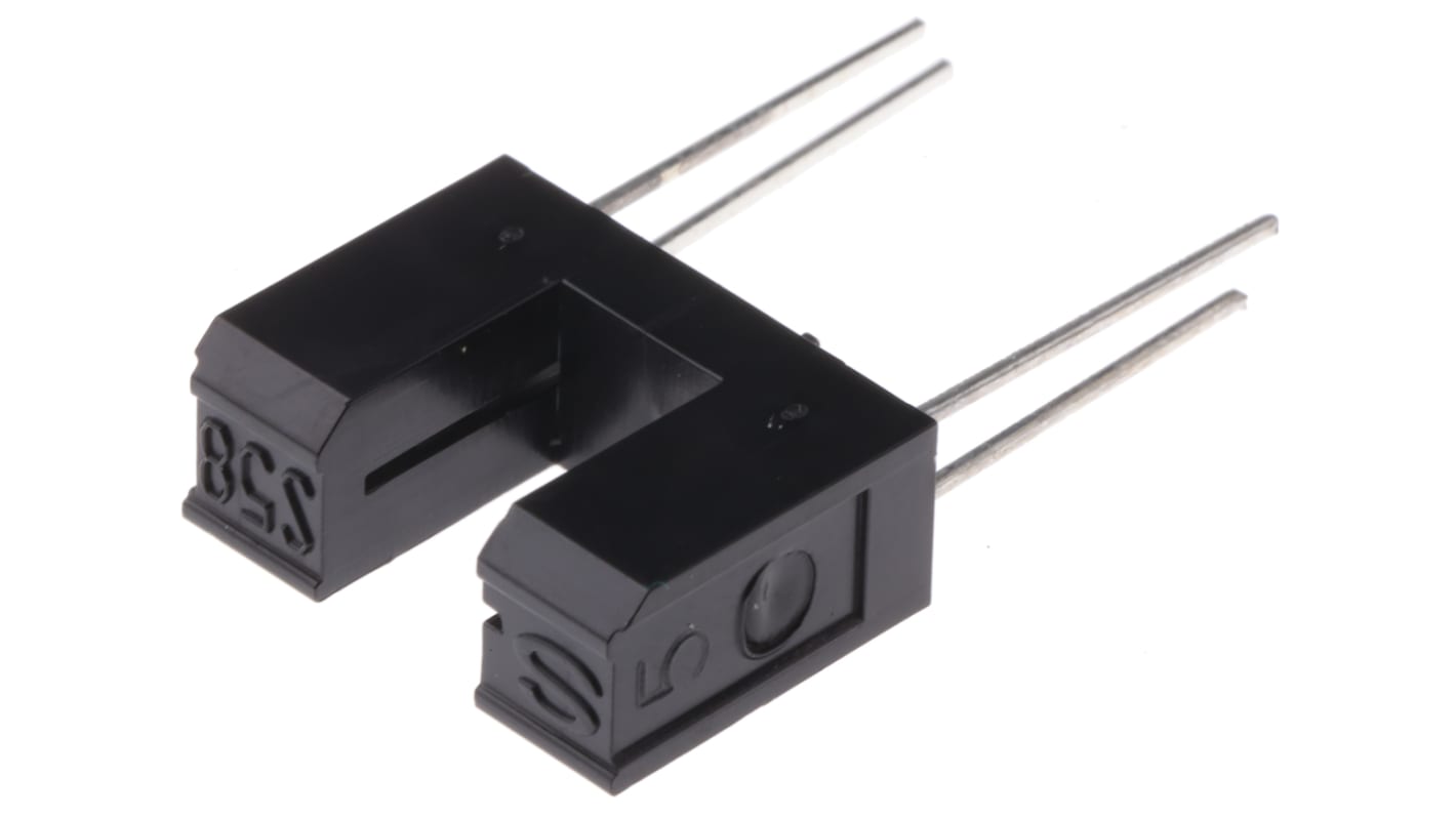 GP1S58VJ000F Sharp, Through Hole Slotted Optical Switch, Phototransistor Output