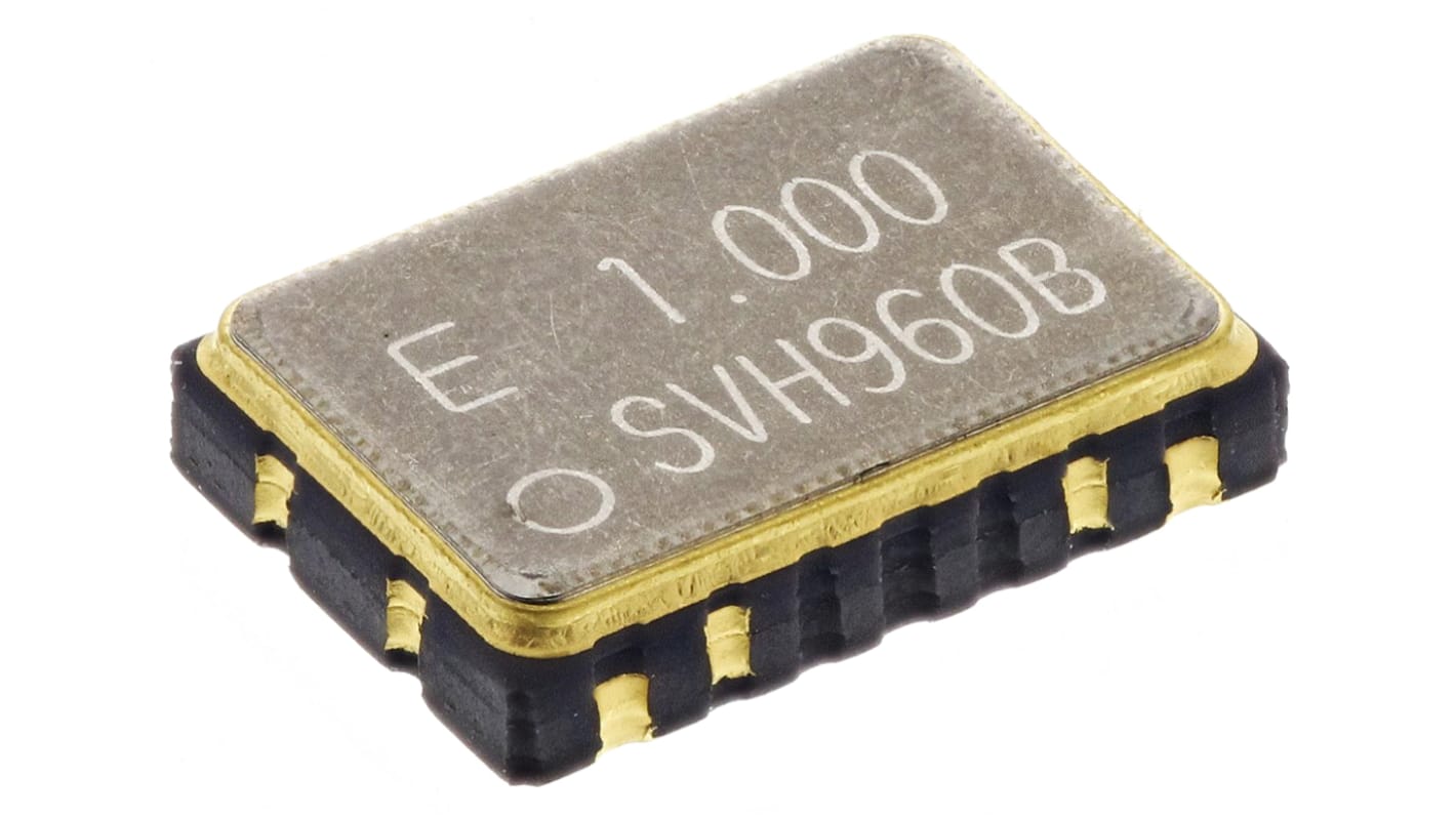 Epson, 1MHz Crystal Oscillator, ±15ppm CMOS, 4-Pin SMD Q3514CA00008512