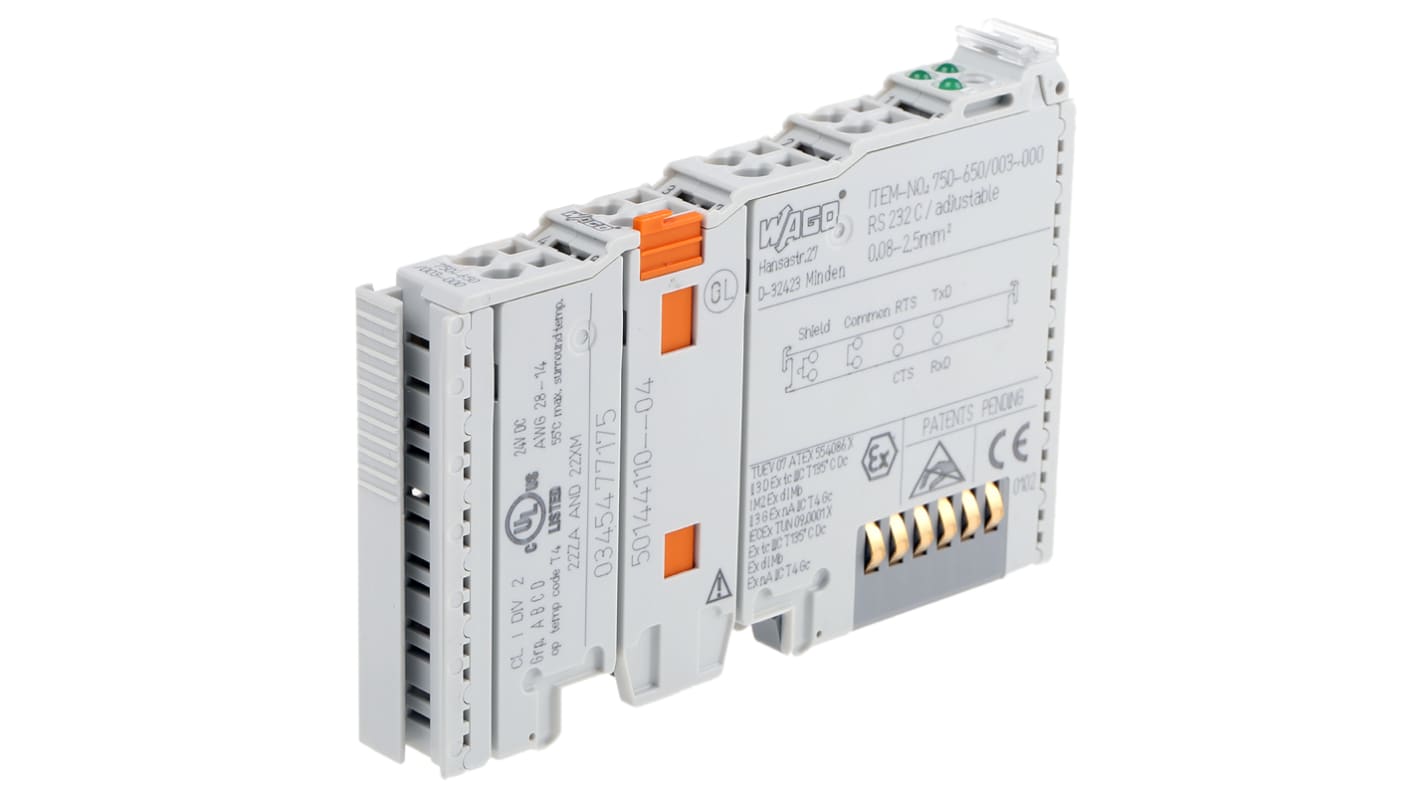 Rs-Online Modulo I/O PLC WAGO SISTEMA I/O 750 24 V c.c
