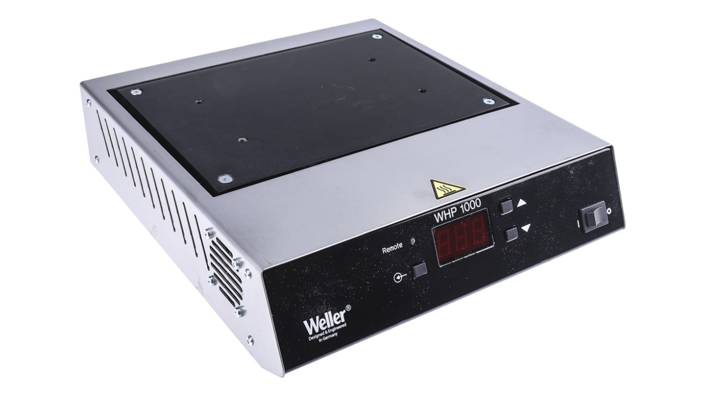 Weller 预热板, 用于Weller 或 WHA3000V 热空气型 STWHA3000Pations, 1000W, 220V, WHP1000