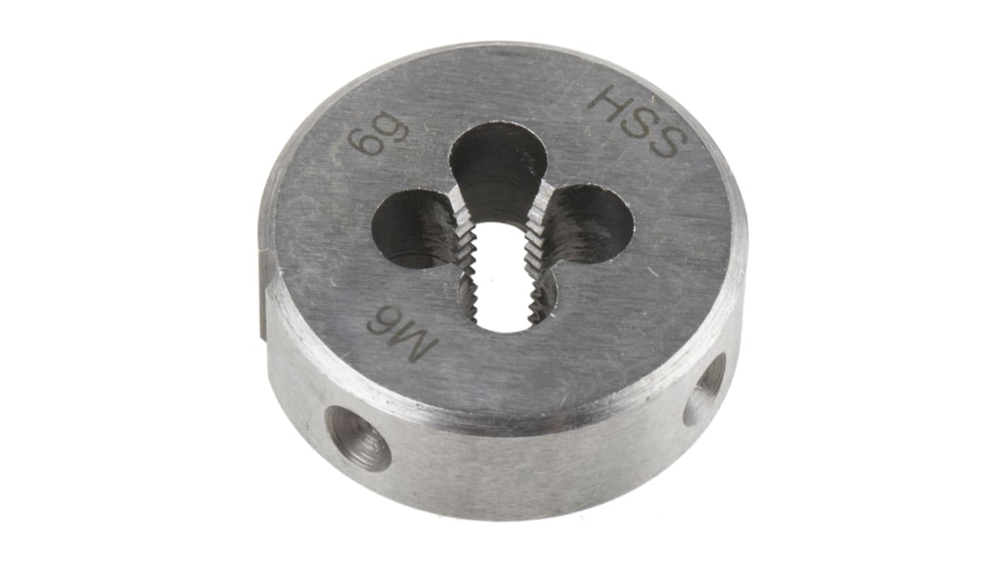 RS PRO Thread Die, M6 x 1mm Pitch, 25mm od