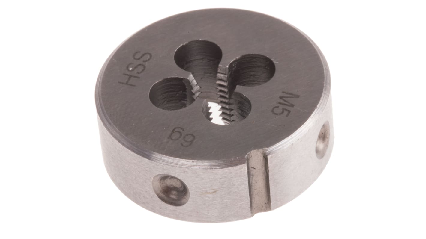 RS PRO 0.8mm Gewindeschneider M5 Außen-Ø 25mm 9mm HSS