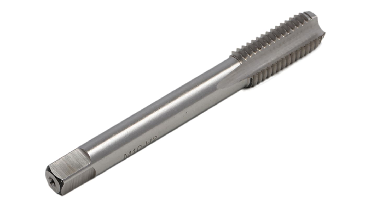 RS PRO Threading Tap, M10 Thread, 1.5mm Pitch, Metric Standard, Hand Tap