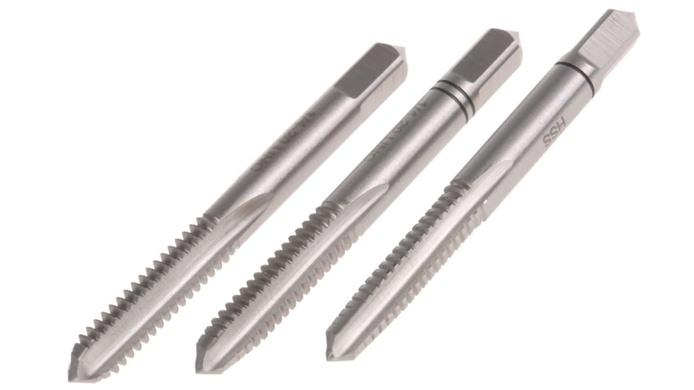 RS PRO Threading Tap, 1/4 → 20UNC Thread, UNC Standard, Hand Tap