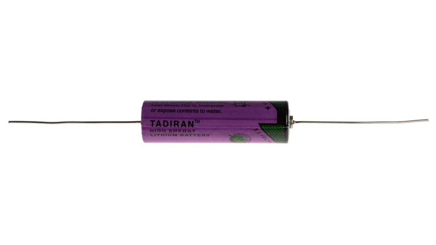 Baterie AA Lithium-thionyl chlorid Kolík PCB 3.6V 2.4Ah Tadiran