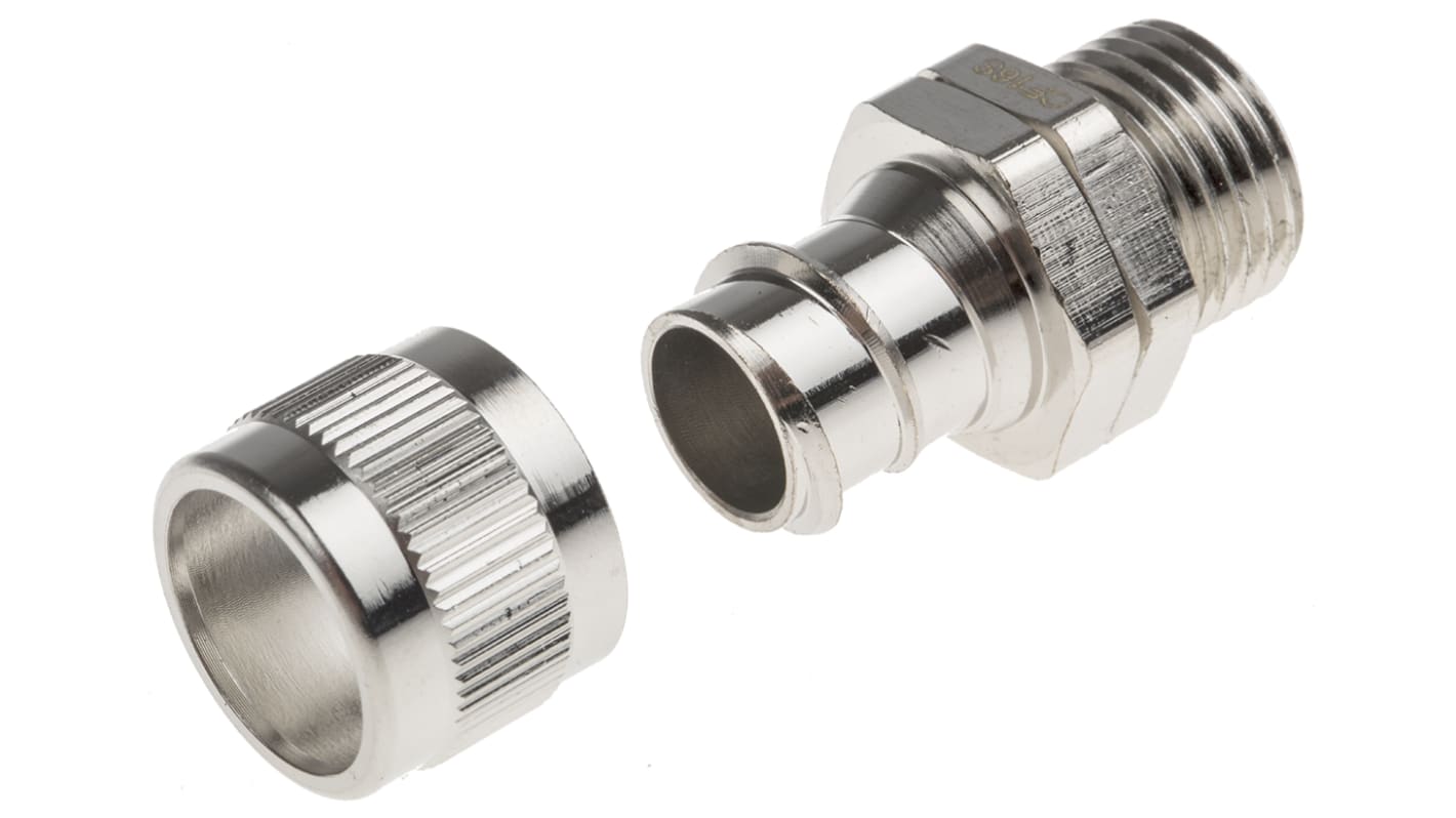 RS PRO Swivel, Cable Conduit Fitting, 16mm Nominal Size, M16x1.5, Brass