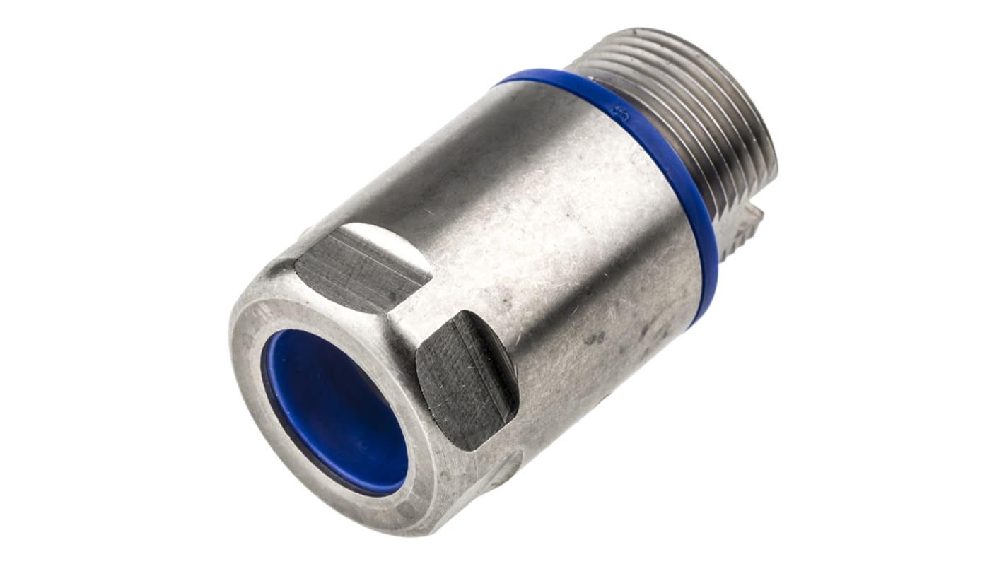 Rittal HD Series Metallic Stainless Steel Cable Gland, M25 Thread, 12mm Min, 17mm Max, IP68, IP69K