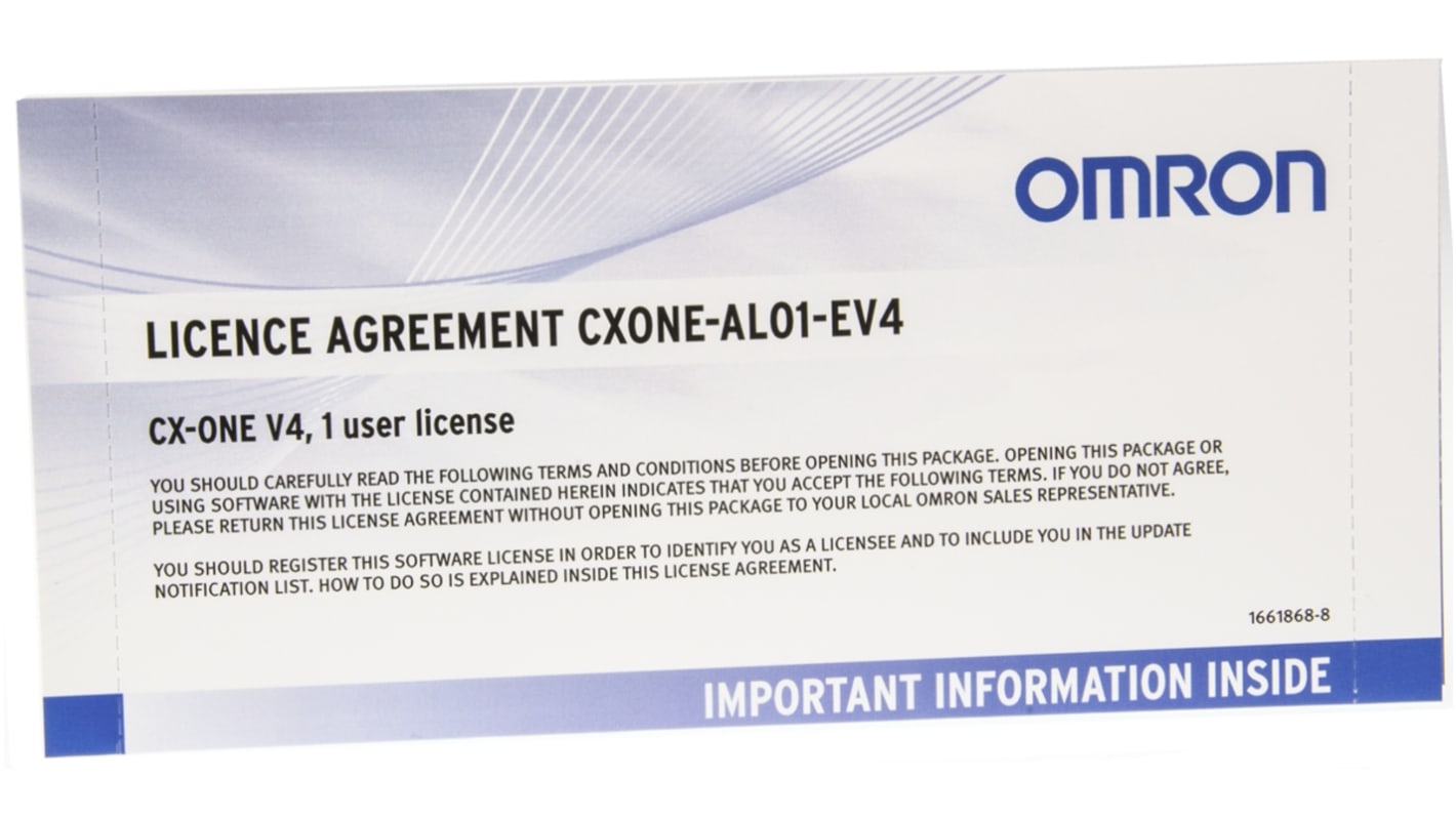 オムロン ソフトウェアライセンス CXONE-AL01-EV4 ソフトウェア オムロン ソフトウェアライセンス CXONE-AL01-EV4 ソフトウェア