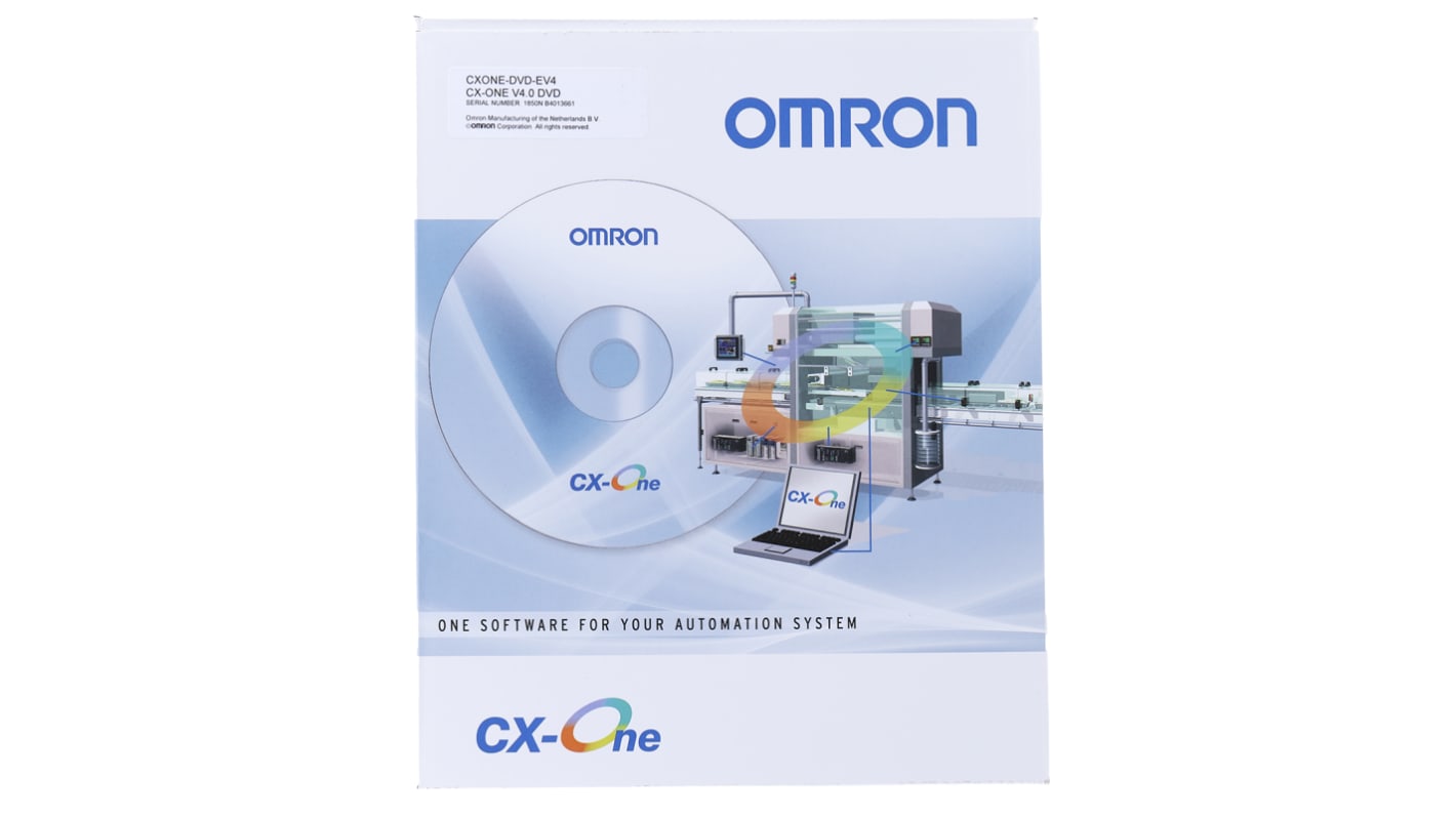 オムロン PLCプログラミングソフトウェア CXONE-DVD-EV4 PLC オムロン PLCプログラミングソフトウェア CXONE-DVD-EV4 PLC