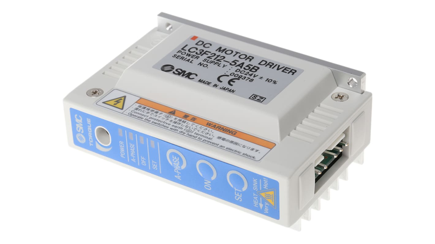 SMC DC Motor Controller, 24 V dc, 1 Phase, 2.3 A, 24 V dc