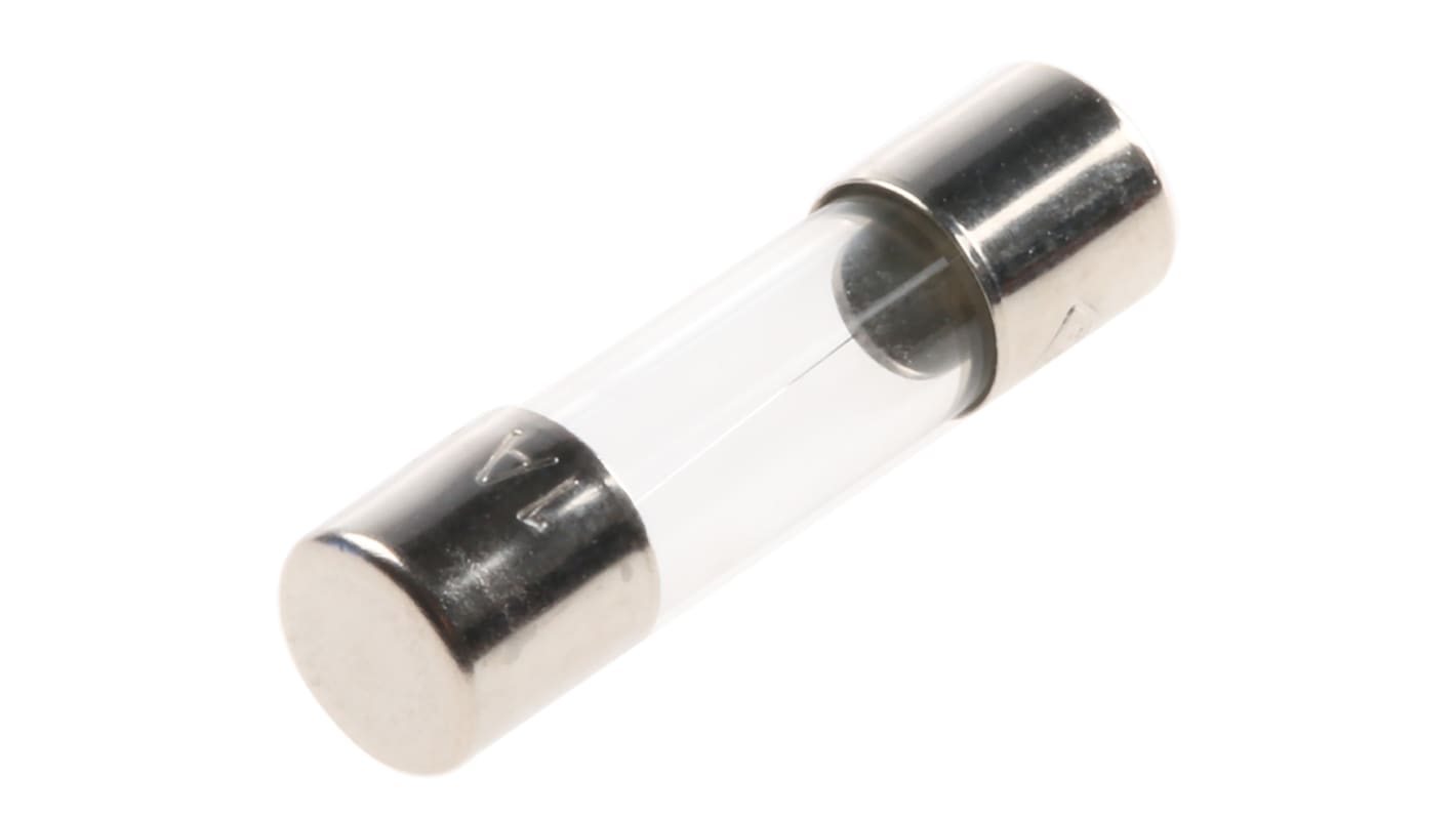 RS PRO 1A F Glass Cartridge Fuse, 5 x 20mm