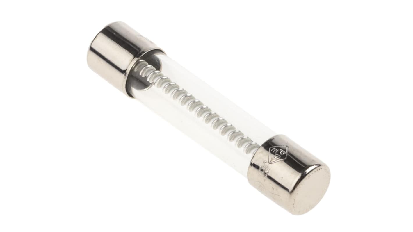 RS PRO 10A T Glass Cartridge Fuse, 6.3 x 32mm