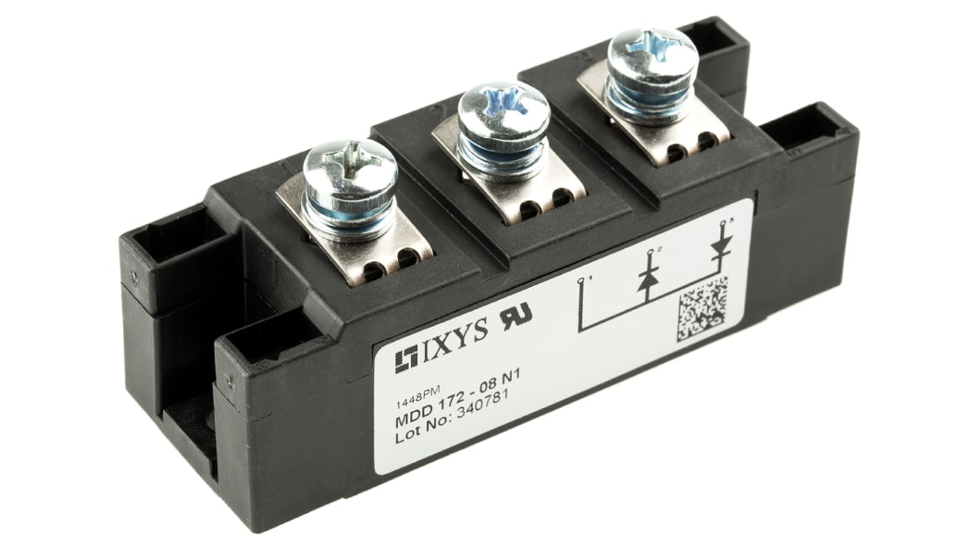 IXYS 800V 190A, Dual Rectifier Diode, 3-Pin Y4 M6 MDD172-08N1