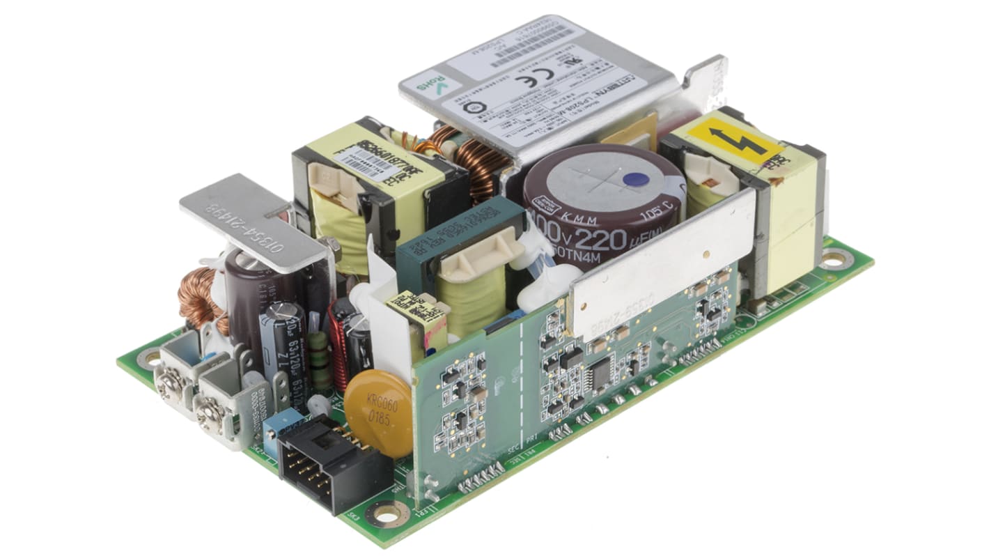Artesyn Switching Power Supply, LPS208-M, 48V dc, 5.2A, 125W, 1 Output, 120 → 300 V dc, 90 → 264 V ac