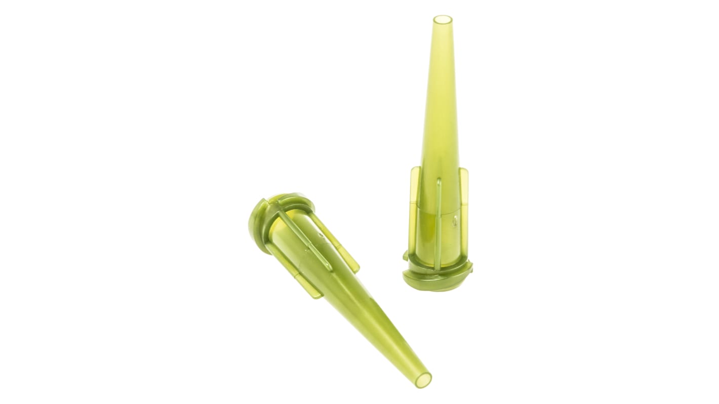 Metcal 点胶针头, 14G, 锥形式, 1.6 mm外径, 绿色, 使用于Luer Lok 型注射器, 914125-DHUV