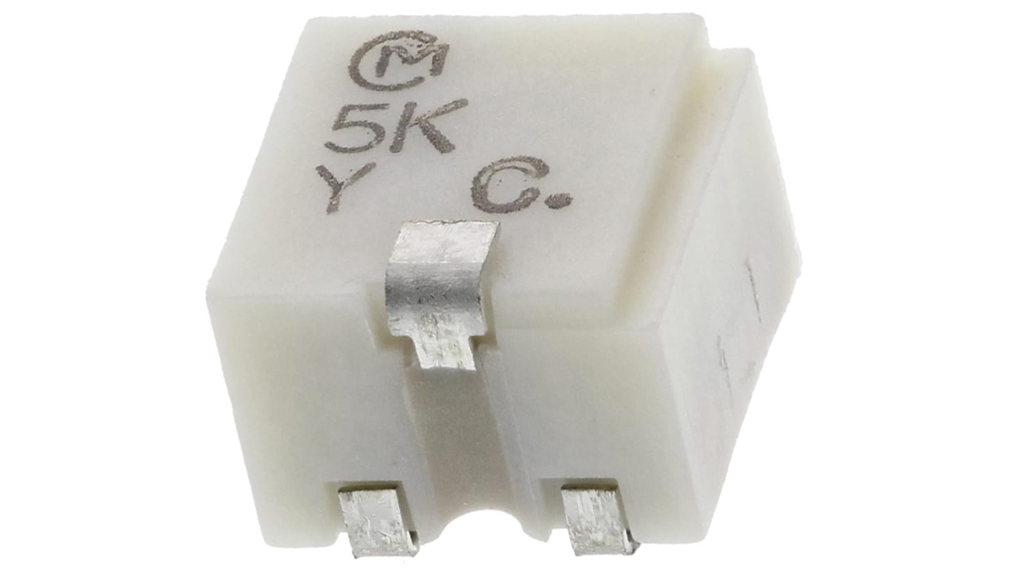 Bourns Trimpotentiometer 5kΩ ±10% ±150ppm/°C 0.25W 12-omgangs, SMD, J-Hook, PVG5 Serien