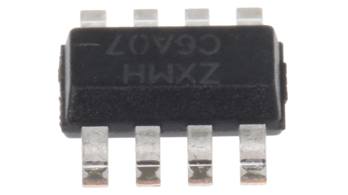 MOSFET DiodesZetex ZXMHC6A07T8TA, VDSS 60 V, ID 1,8 A, 1,5 A, SM de 8 pines, 4elementos, config. Puente completo