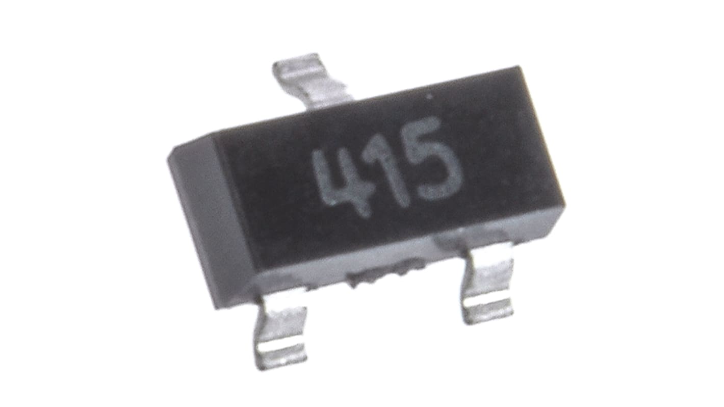 Diodes Inc FMMT415TD NPN Transistor, 500 mA, 100 V, 3-Pin SOT-23