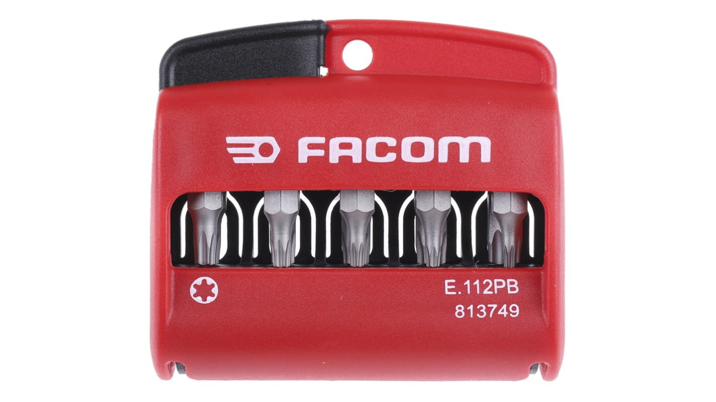 Facom Driver Bit 10 Pieces, Torx