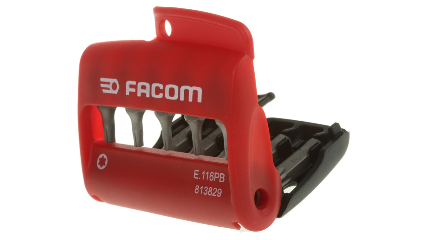 Facom Driver Bit 10 Pieces, Torx-Plus