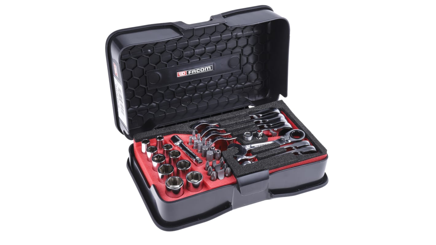 467BS.BOXPB Facom 41 Piece Mechanical Tool Kit with Case RS