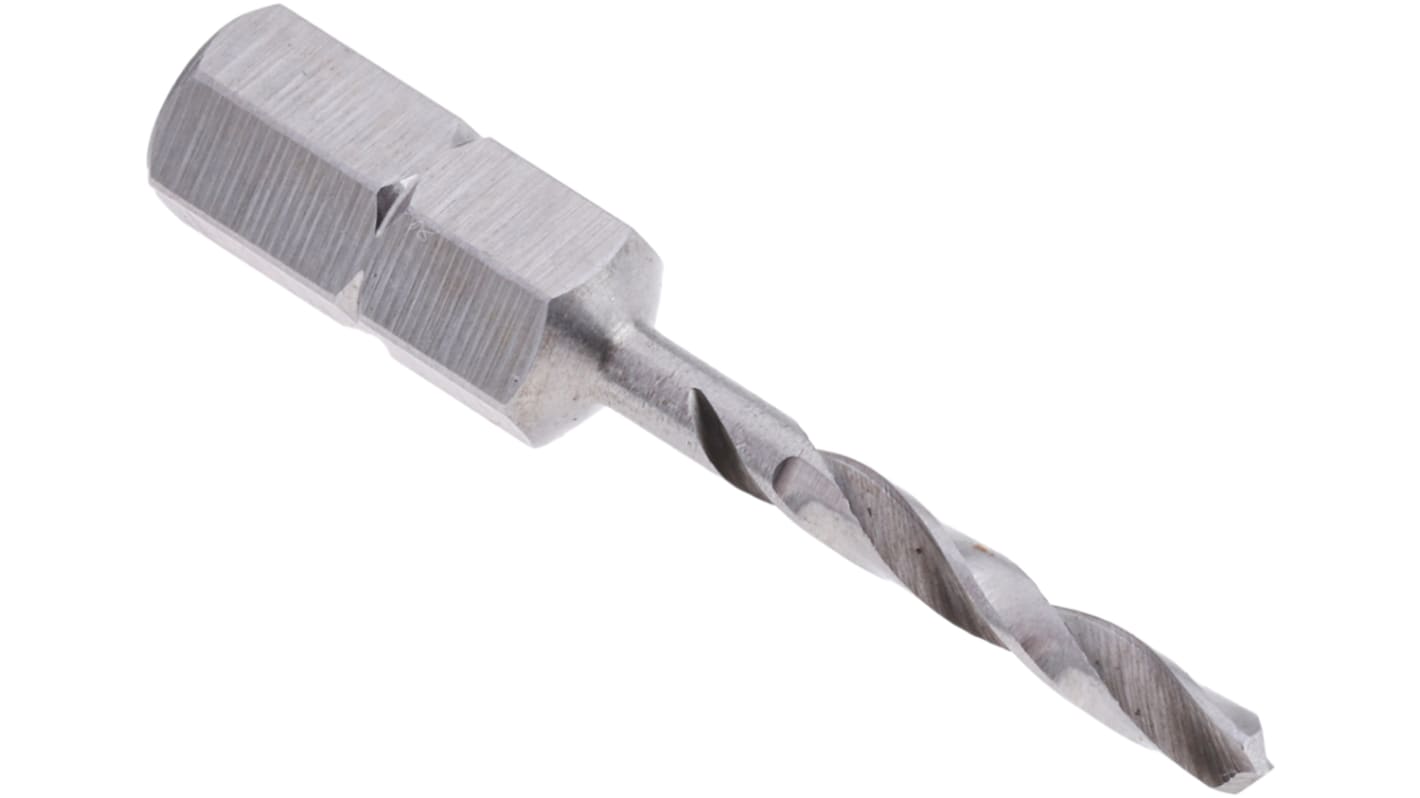 RS PRO HSS Twist Drill Bit, 2.5mm Diameter, 38mm Overall