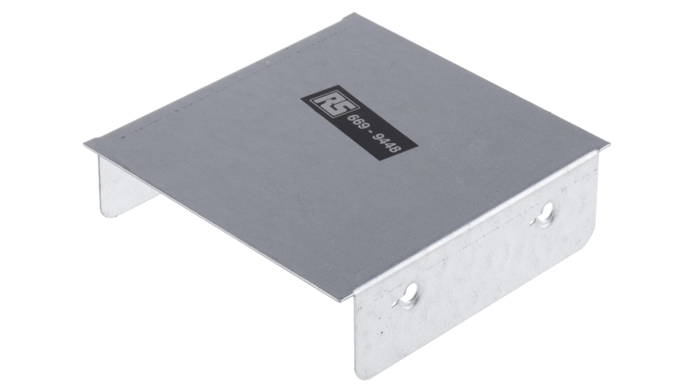 RS PRO Galvanised Steel Cable Trunking Accessory, 100 x 100mm