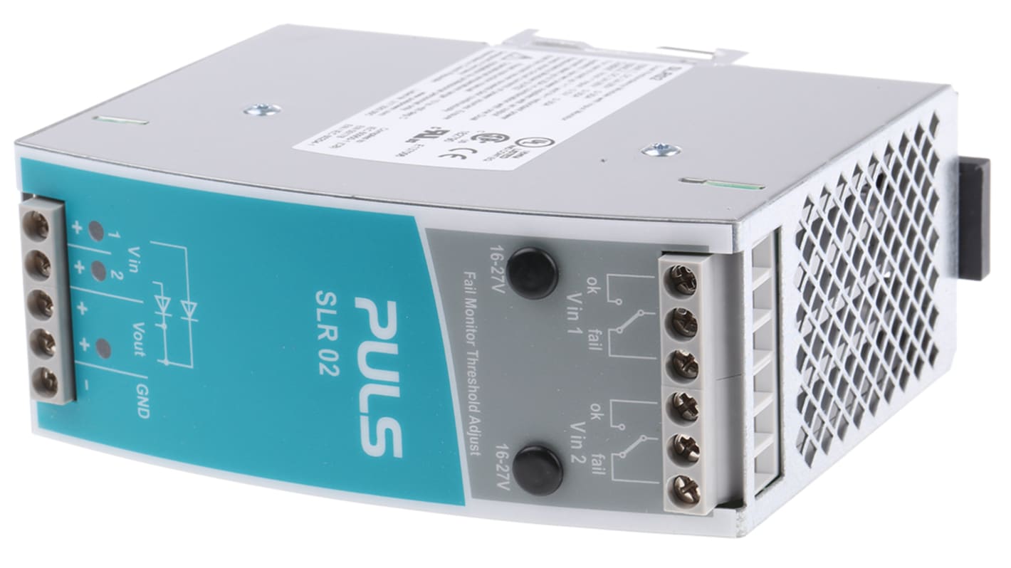 PULS Switch Mode DIN Rail Panel Mount Power Supply, 2 x 30A Output