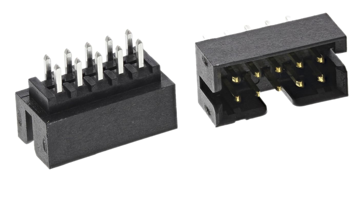 Embase pour CI Molex, Milli-Grid, 10 pôles , 2.0mm, 2 rangées , 2.0A, Droit