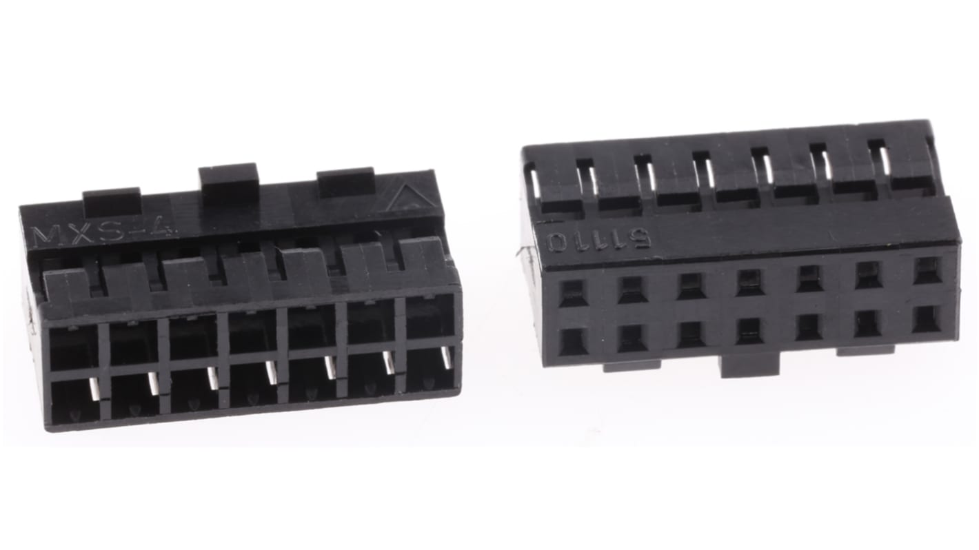 Molex, Milli-Grid Female Connector Housing, 2mm Pitch, 14 Way, 2 Row