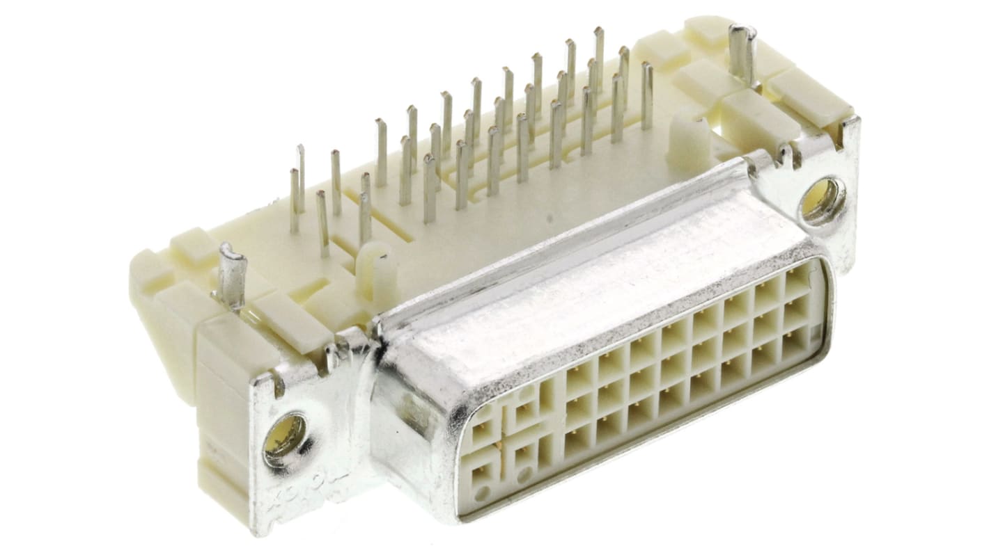 Molex 29针母座, 直角, THT安装, 焊接端接, 40.0 v, 3A, MicroCross 74320系列