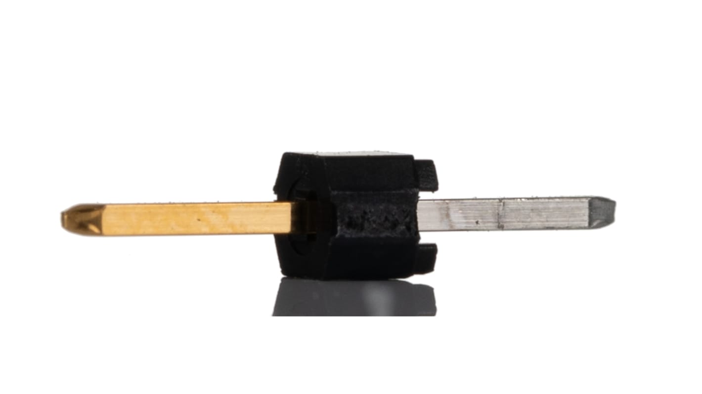 Molex 1p单排排针 直向线对板连接器, 2.54mm间距, 3.0A, 350.0 V, THT安装, C-Grid III系列