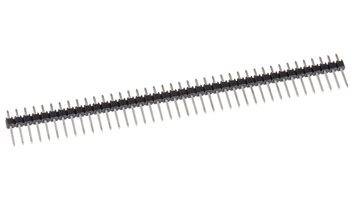 Molex C-Grid III Series Straight Through Hole Pin Header, 40 Contact(s), 2.54mm Pitch, 1 Row(s), Unshrouded