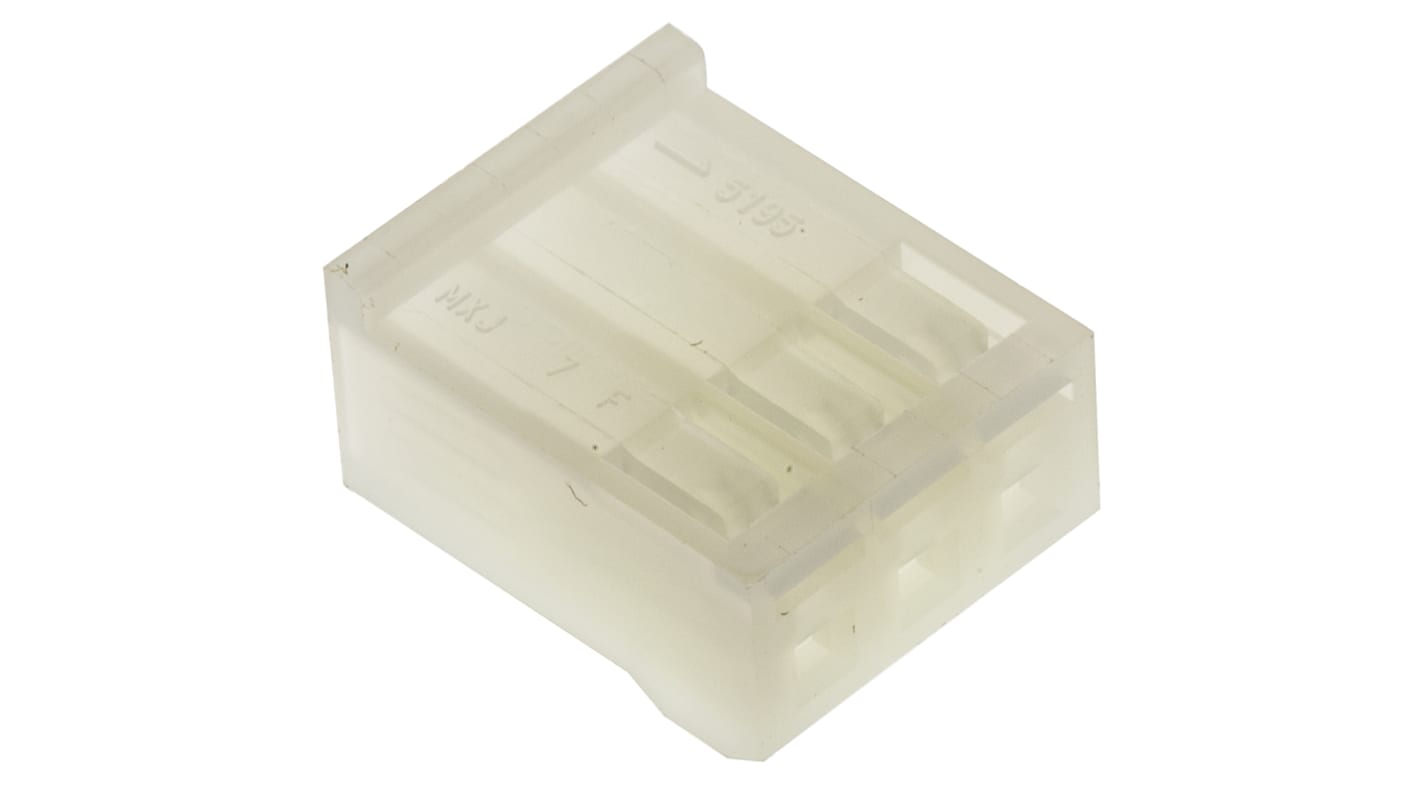 Molex 连接器外壳母座, 3p, 3.96mm间距, 电缆安装, SPOX系列